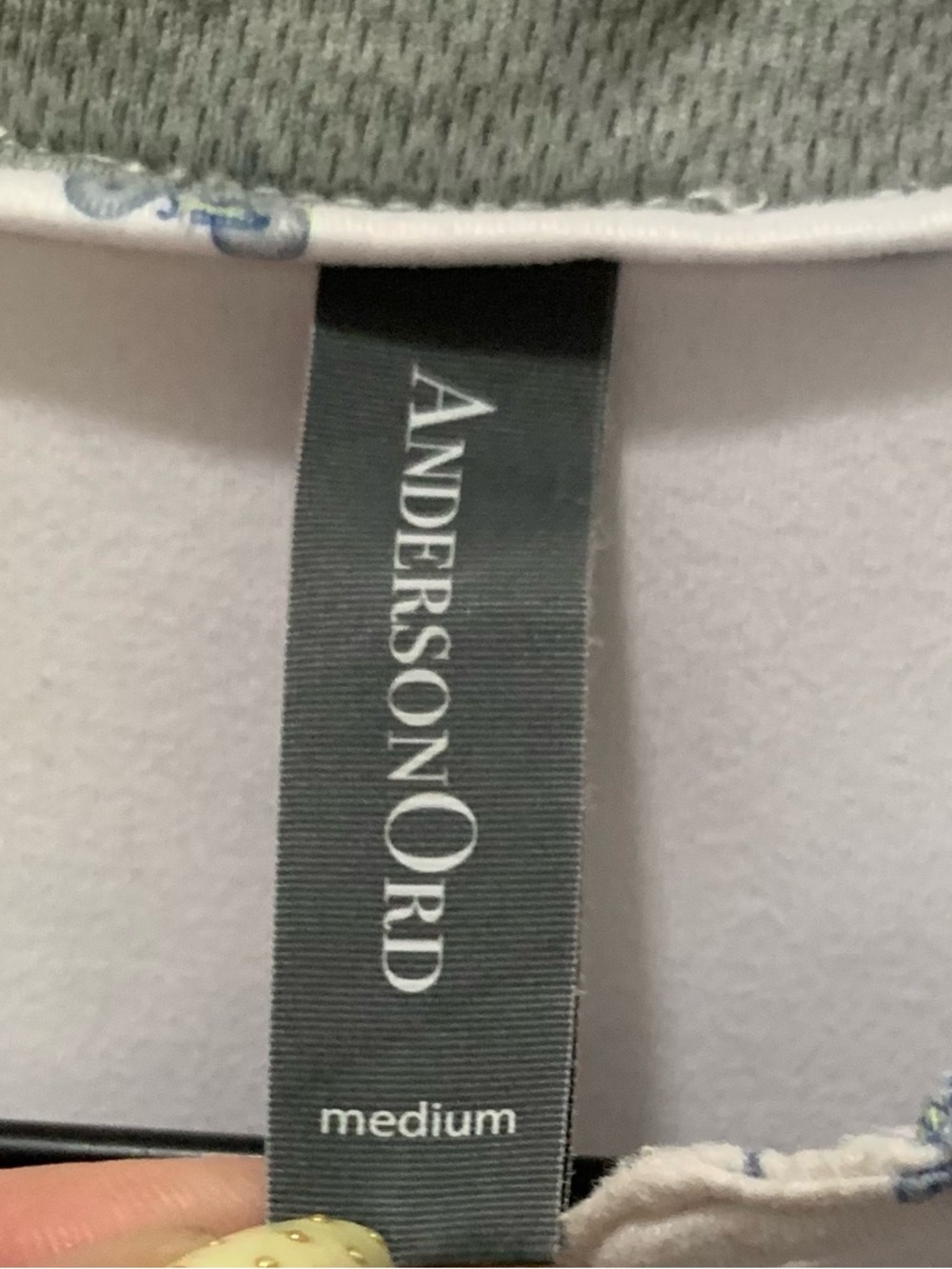 Anderson Ord 1974 Volkswagon Golf Polo Shirt White Size Medium - Picture 7 of 7